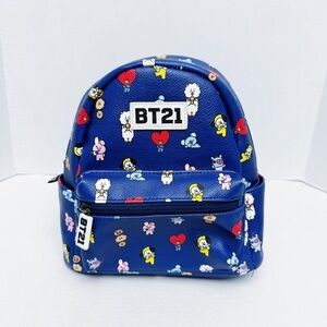 BT21 - BTS Friends Blue Character Backpack